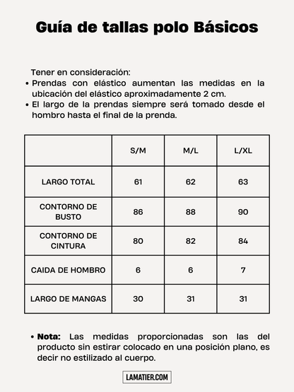 Polo Básico Palo Rosa