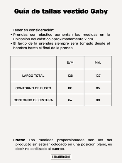 Vestido Gaby de Lino