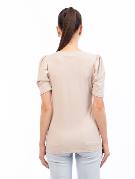 Polo Donna Beige