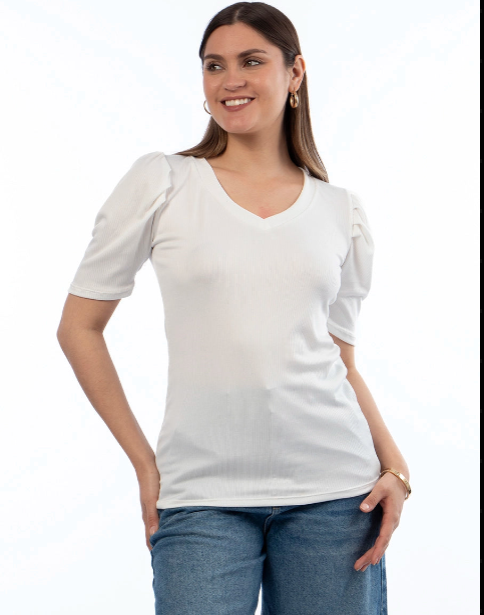 Polo Donna Blanco