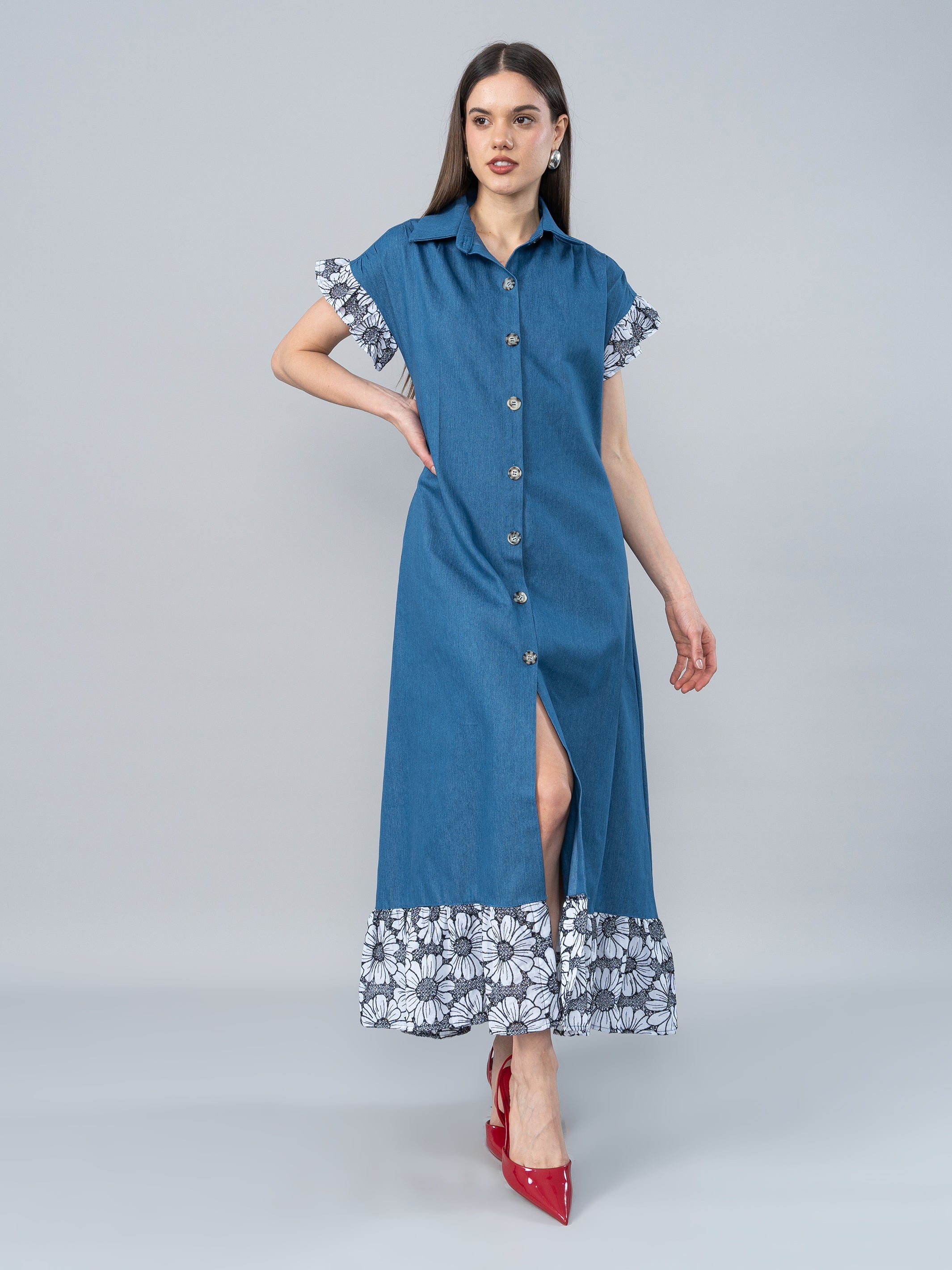 Vestido de Chambray Antonieta