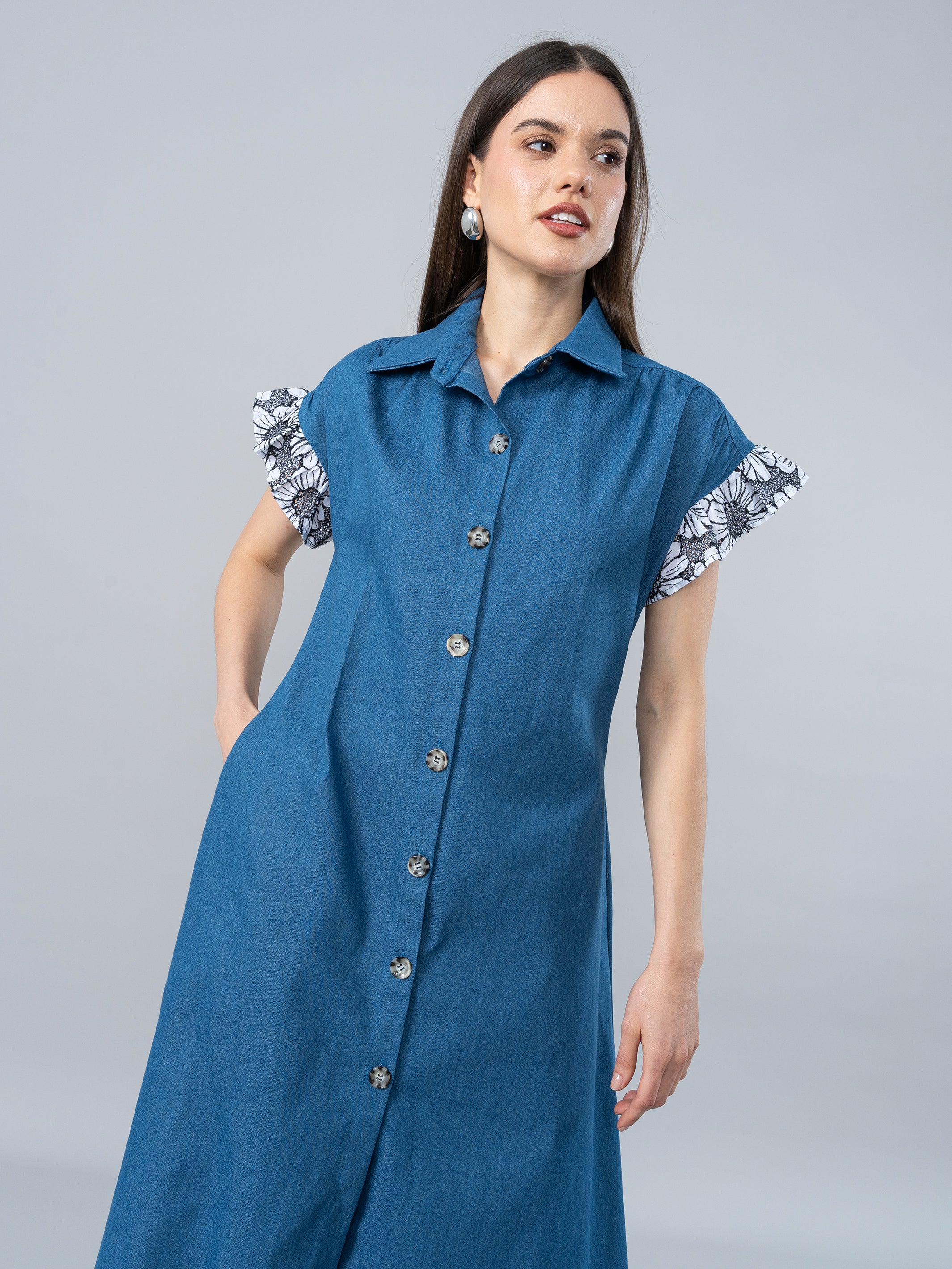 Vestido de Chambray Antonieta