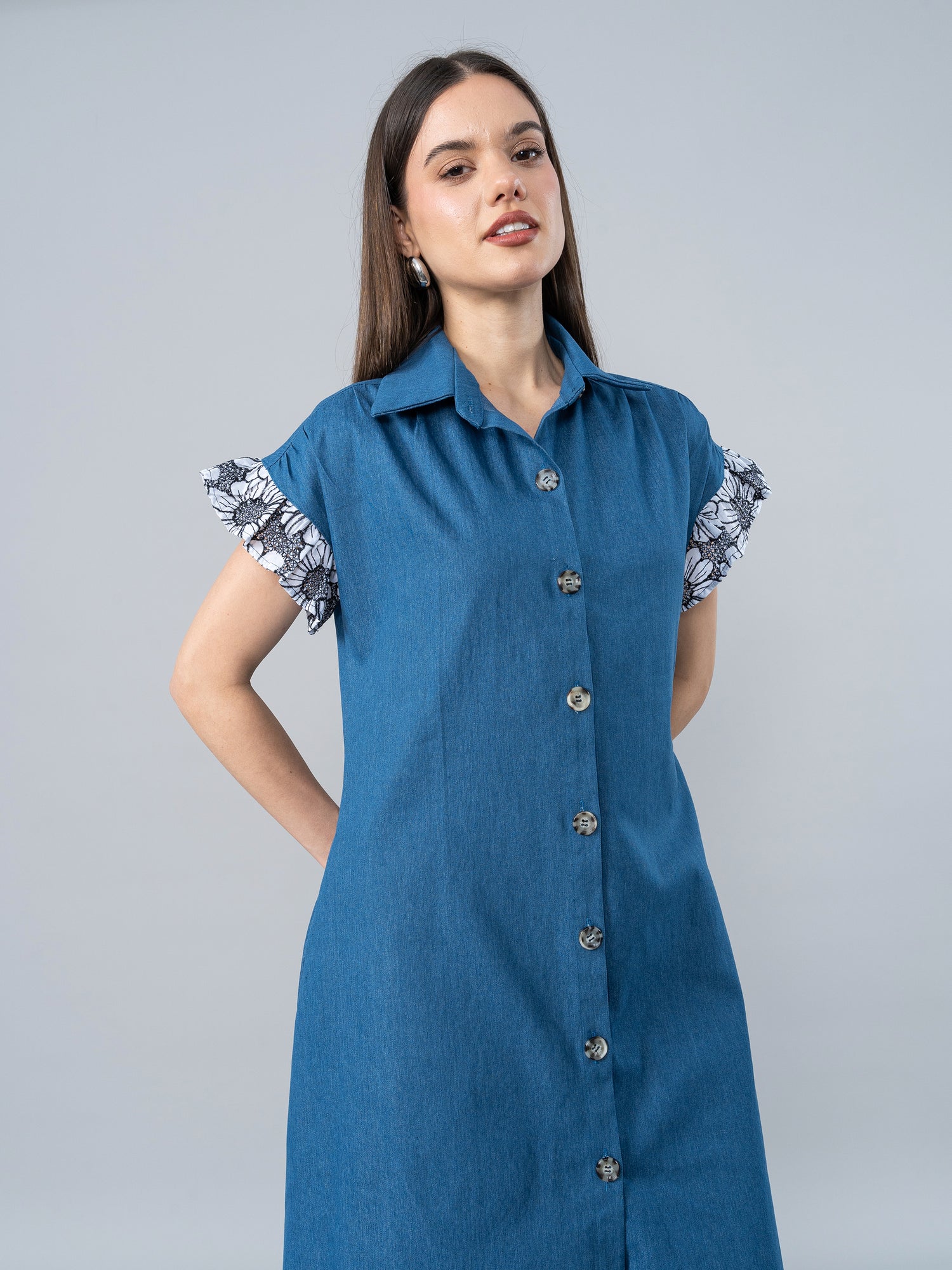 Vestido de Chambray Antonieta