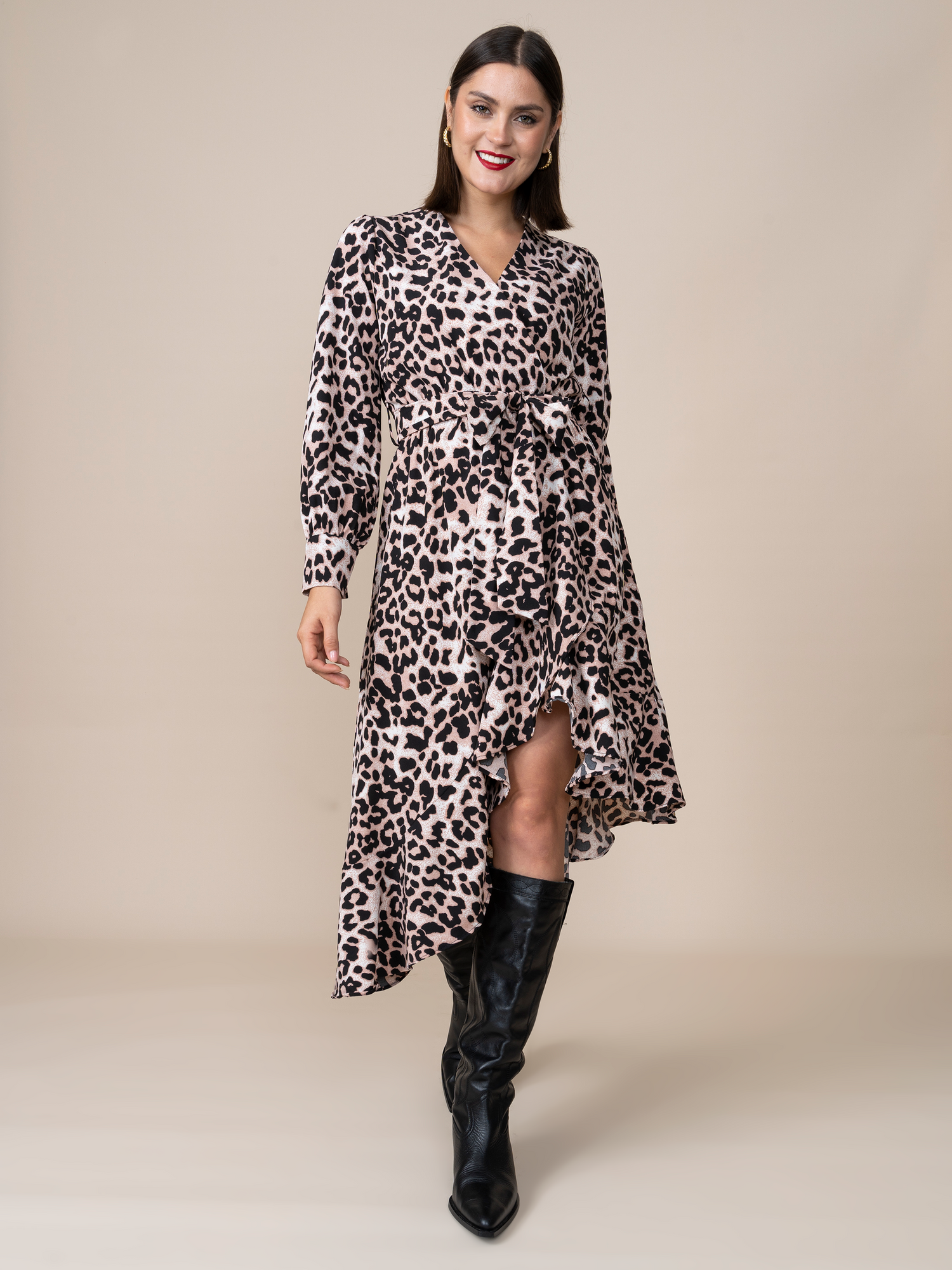 Vestido Brenda Animal Print
