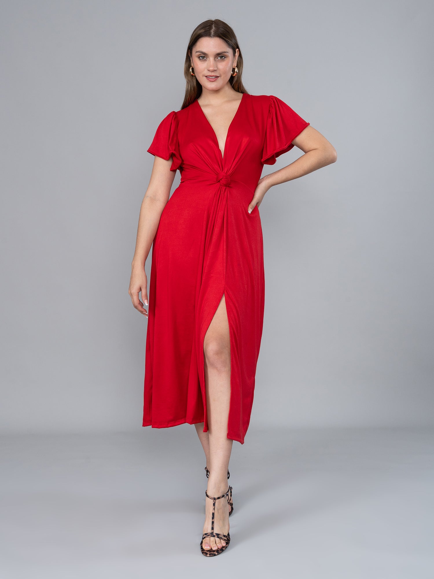 Vestido Antonieta Rojo