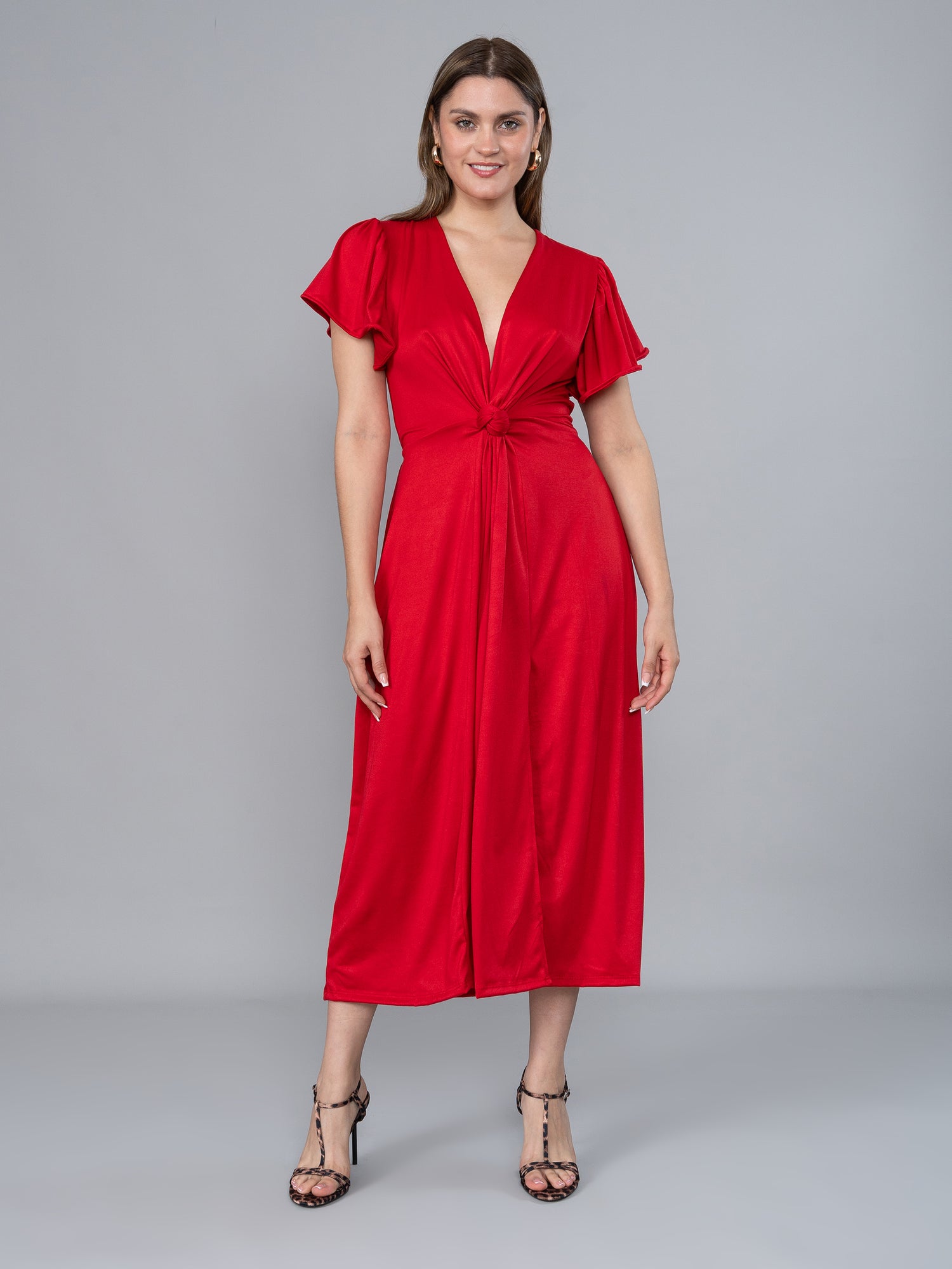 Vestido Antonieta Rojo