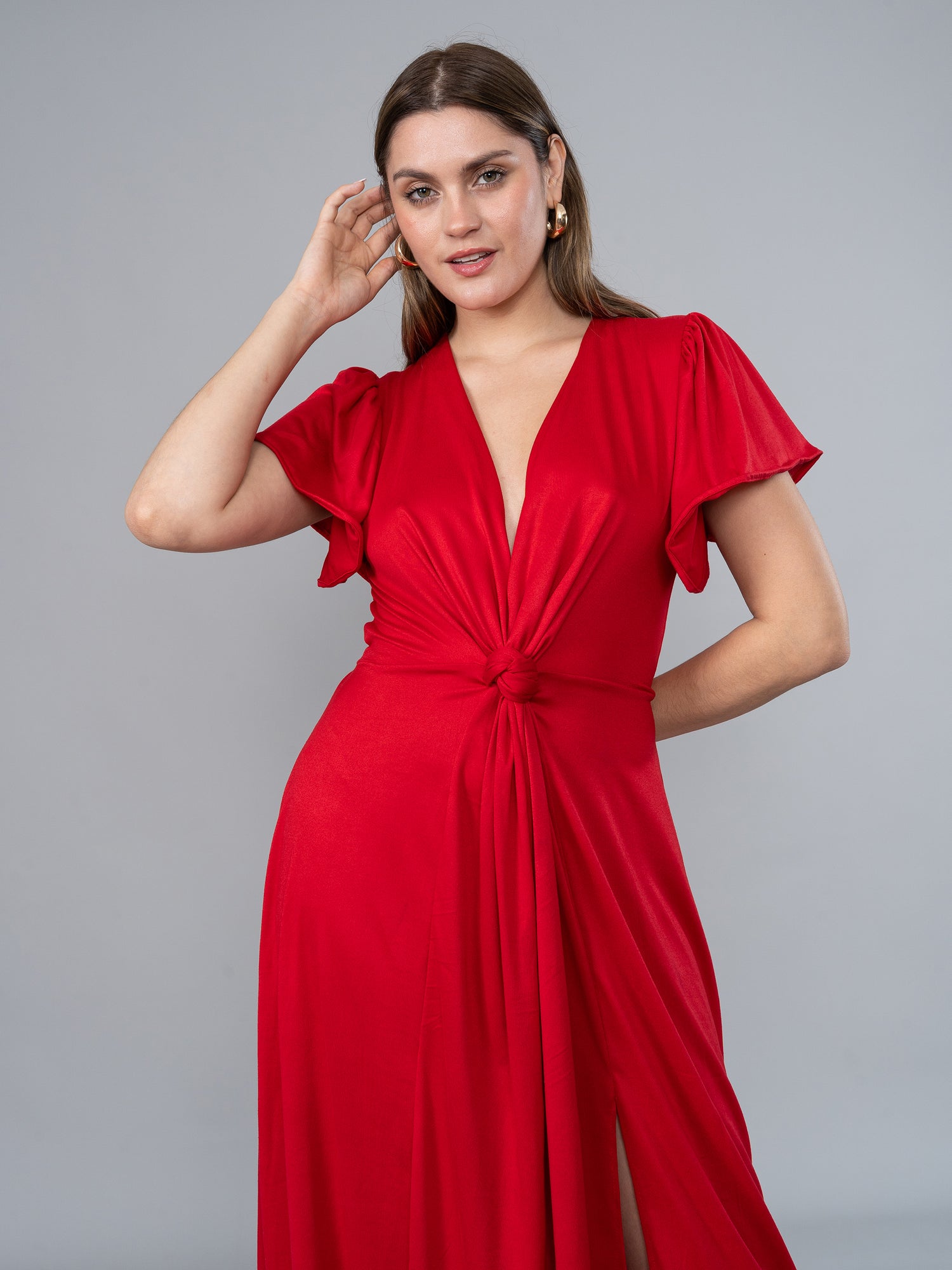 Vestido Antonieta Rojo