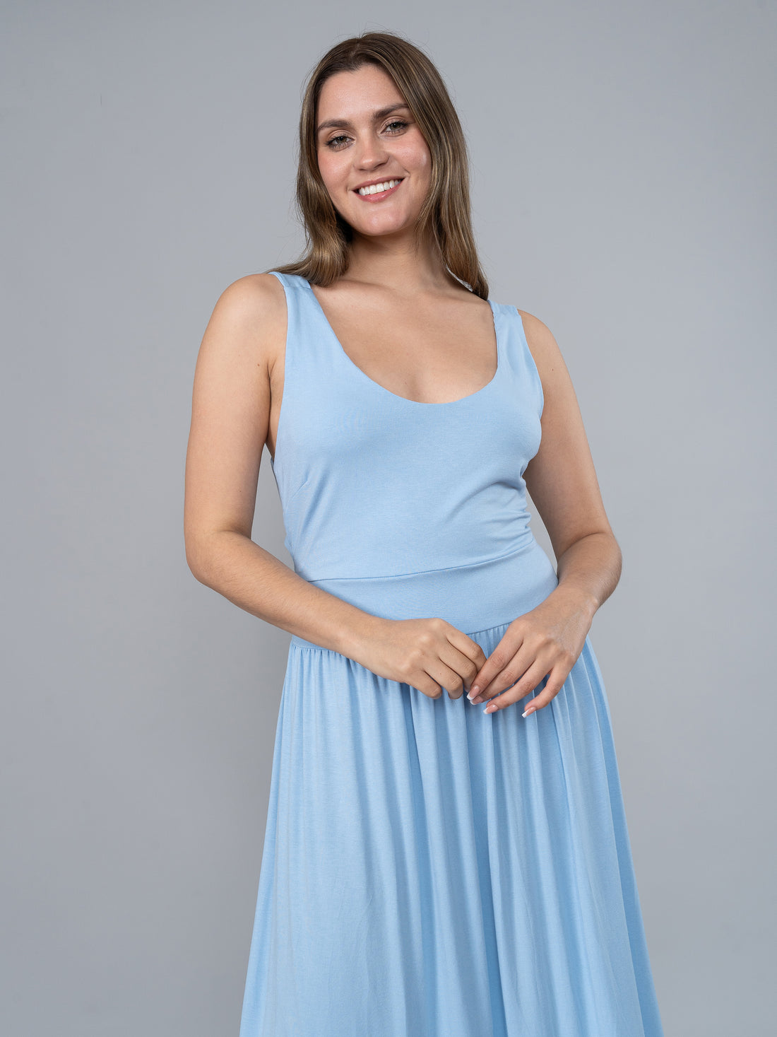 Vestido Carolina Celeste