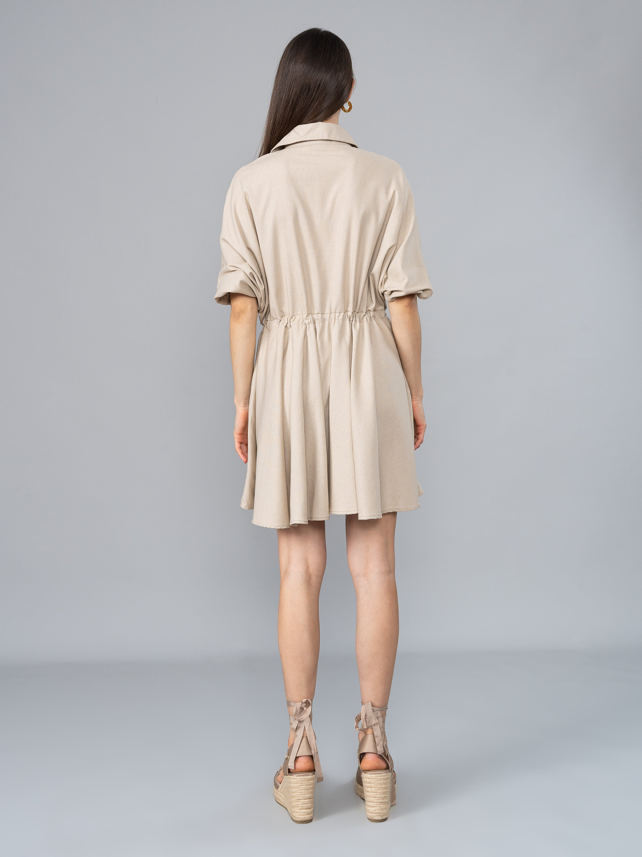 Vestido Amanda Beige