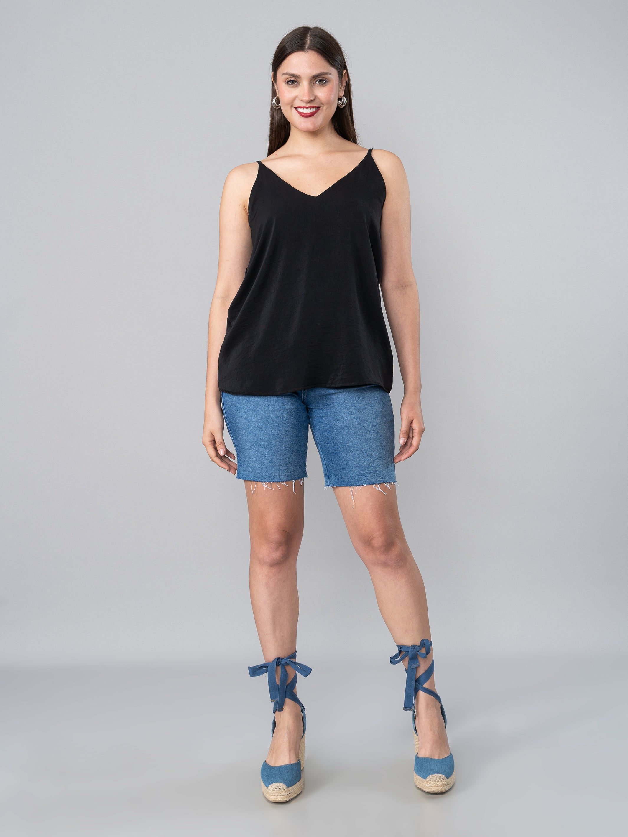 Blusa Luciana Negra