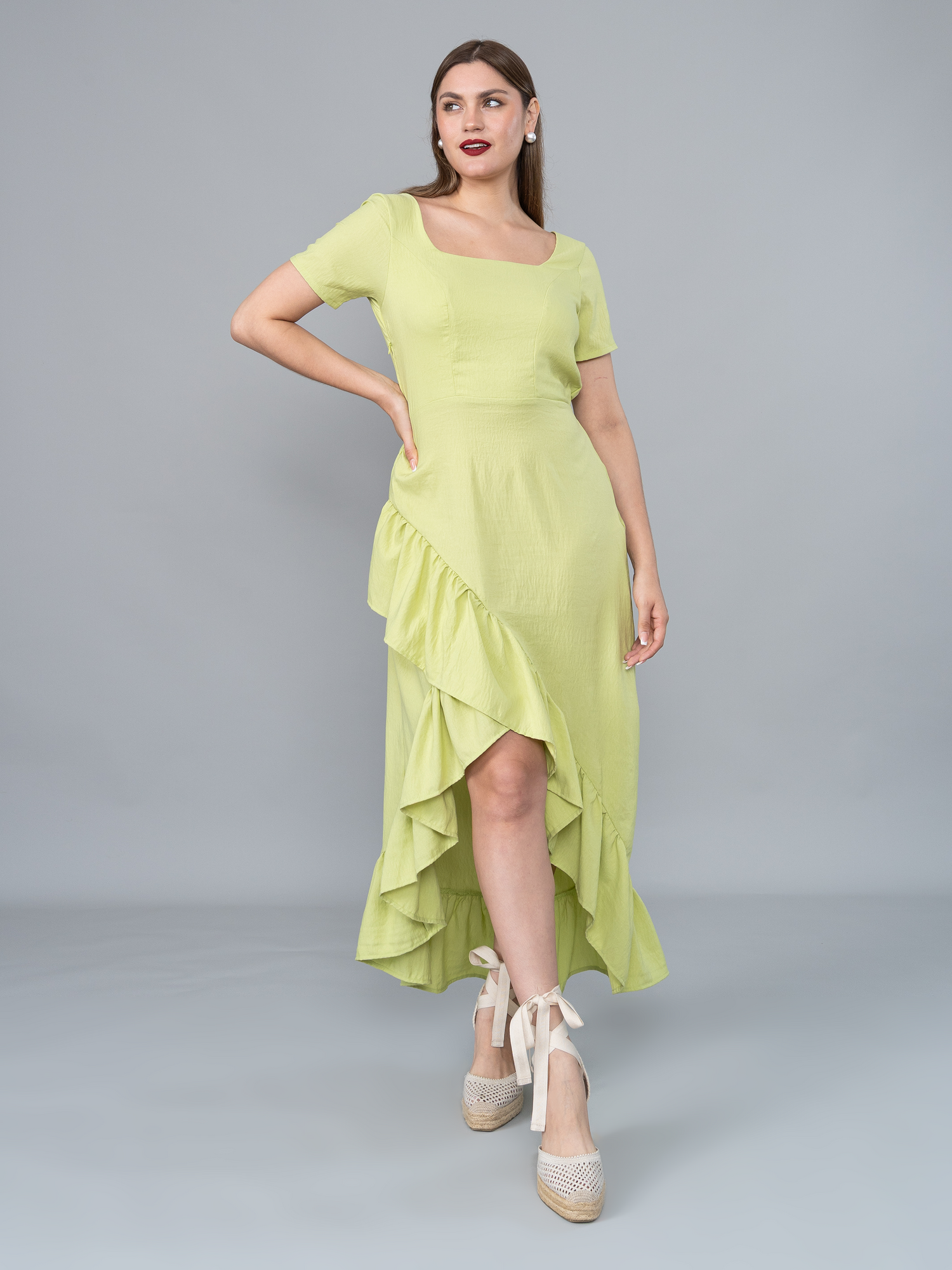 Vestido Silvana Verde