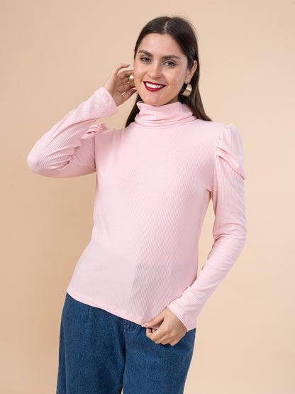 CAFARENA DONNA MANGA LARGA ROSADO BEBE S/M OUTLET 4853