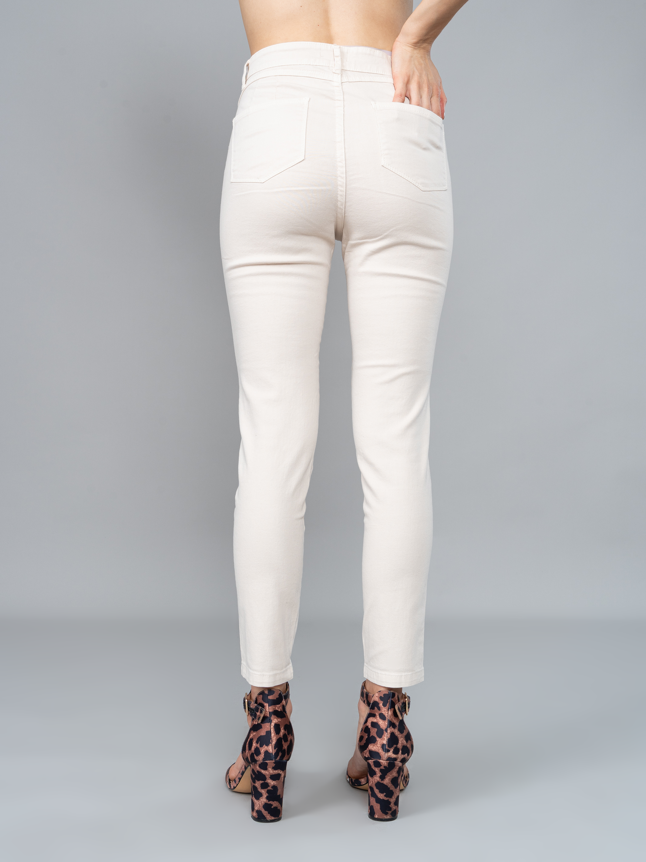 Pantalón Lucia Beige en Drill