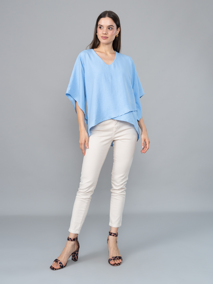 Blusa Camila Celeste en Vienna