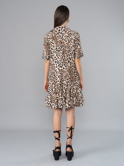 Vestido Aura Animal Print