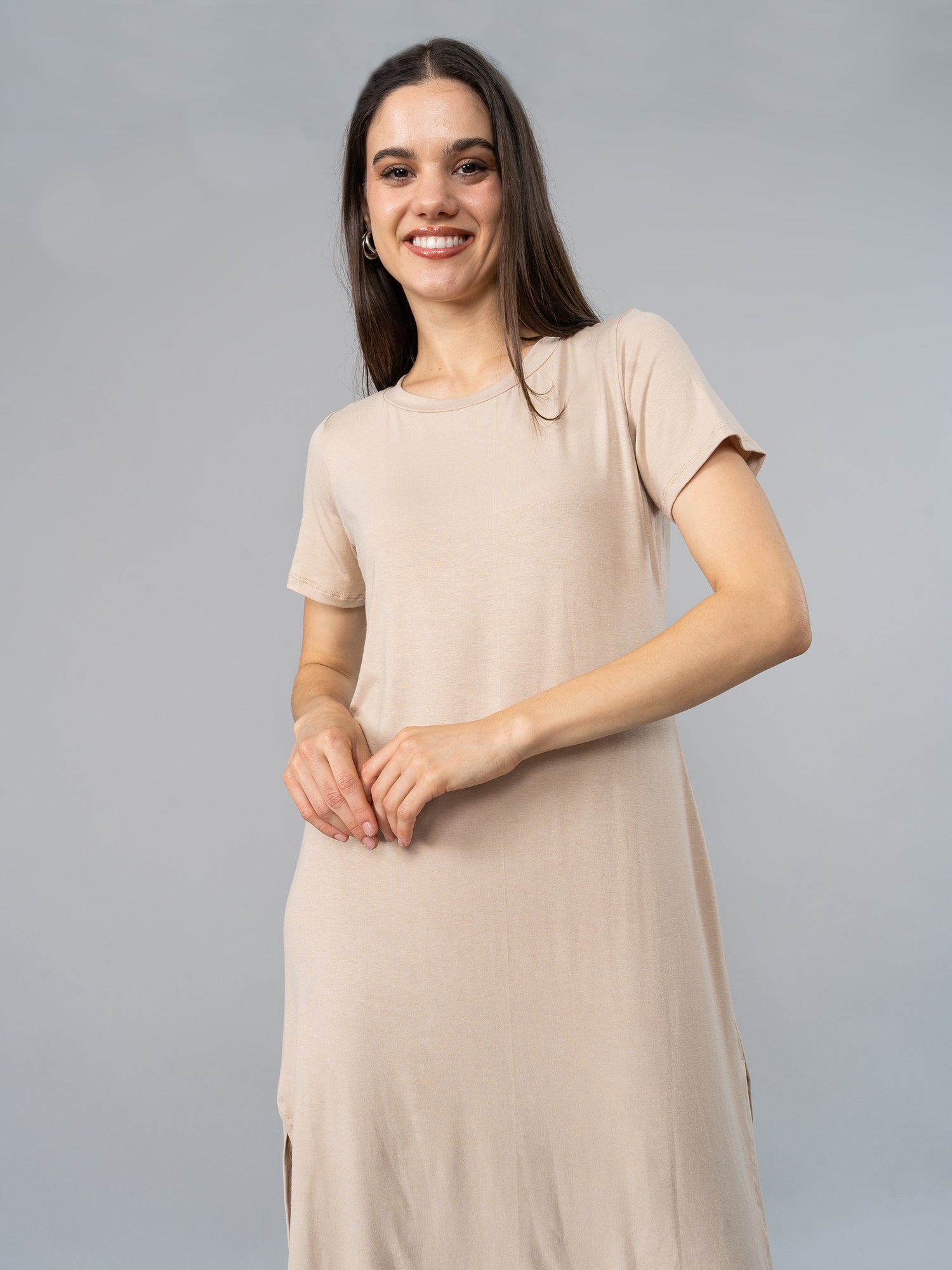 Vestido Luna Beige