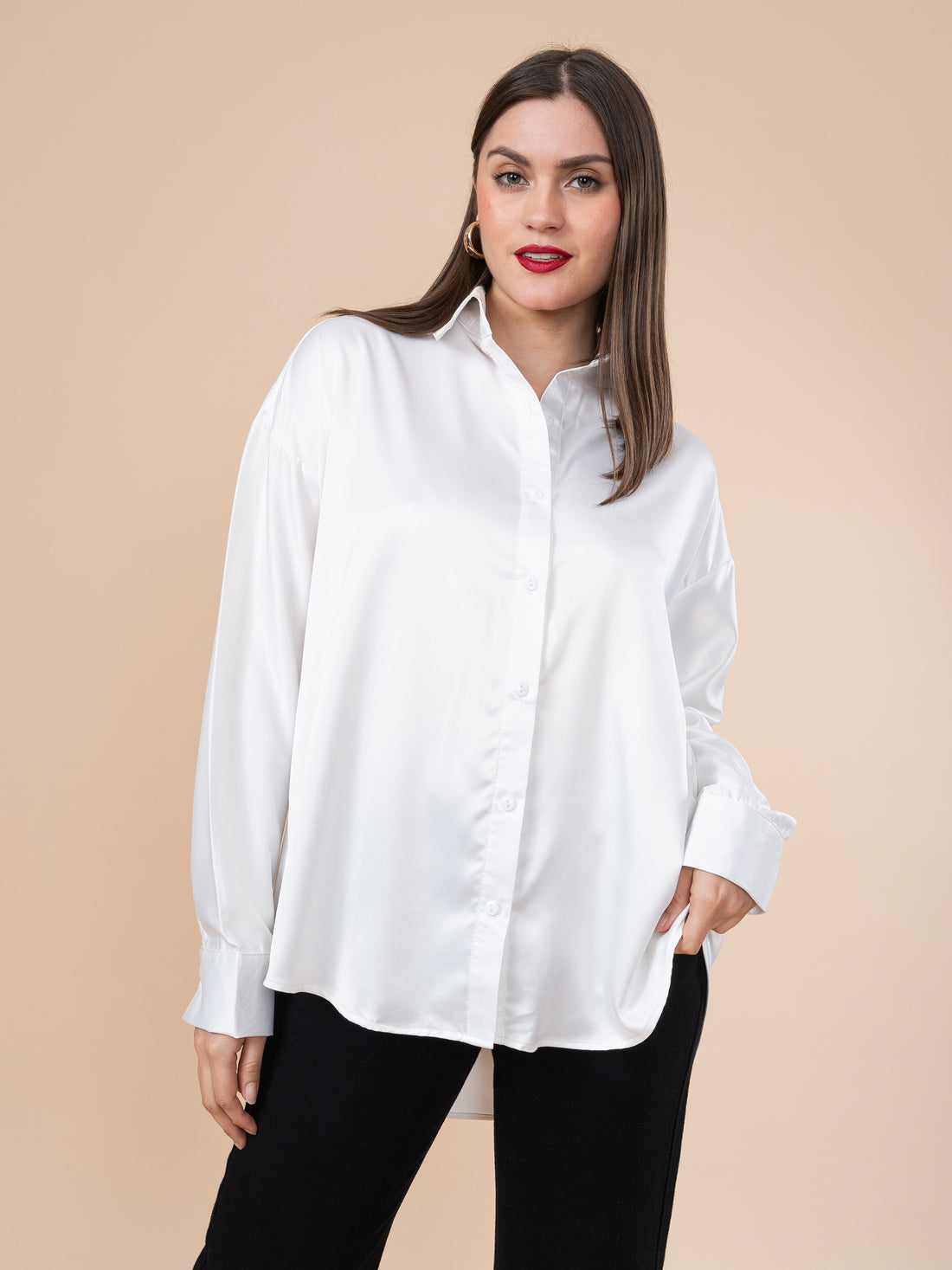 BLUSA MILENA HUESO S/M OUTLET 4860