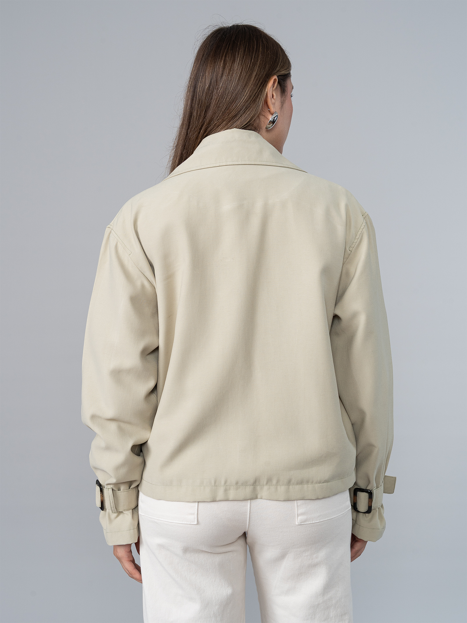Trench Corto Verde