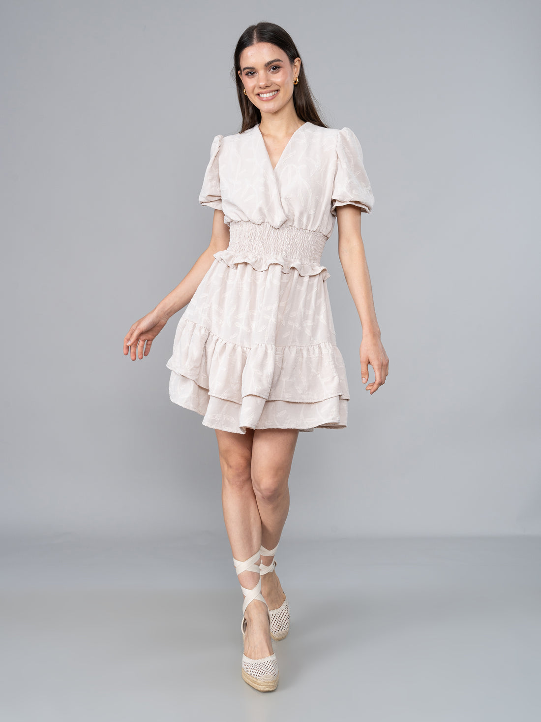 Vestido Karlota Beige