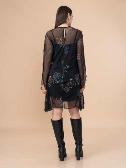 VESTIDO ERIKA  NEGRO