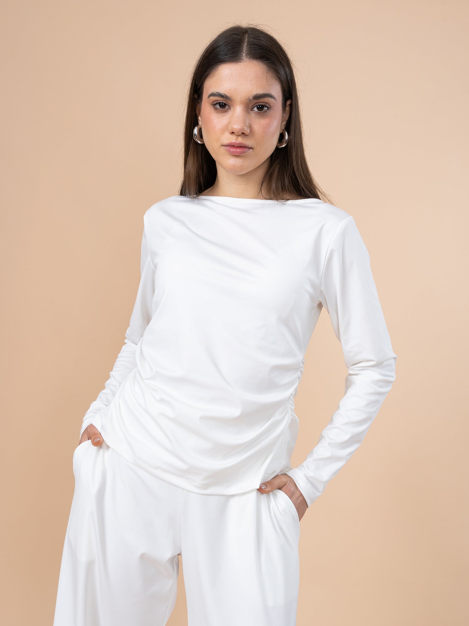 POLO DE SUPLEX TINA BLANCO S/M OUTLET 4892