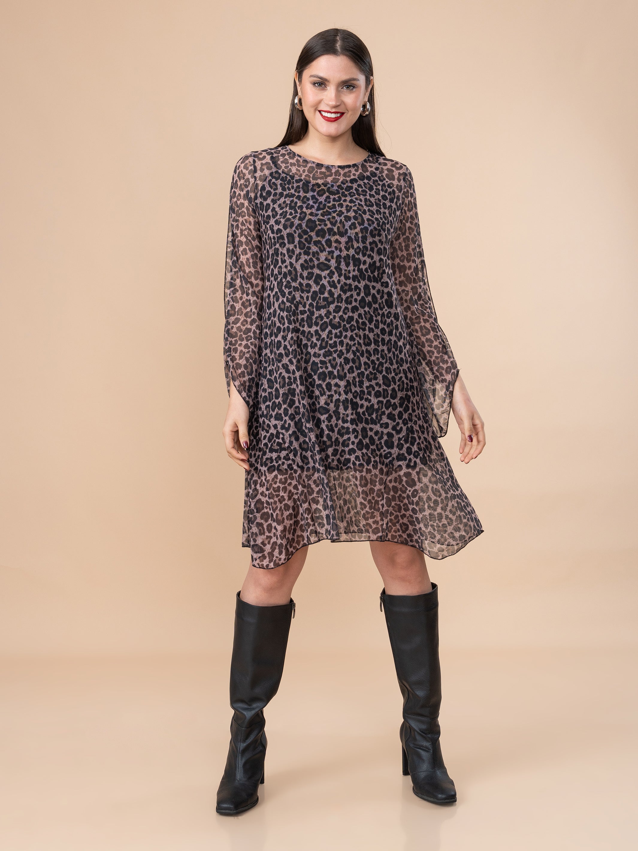 Vestido Erika Animal Print