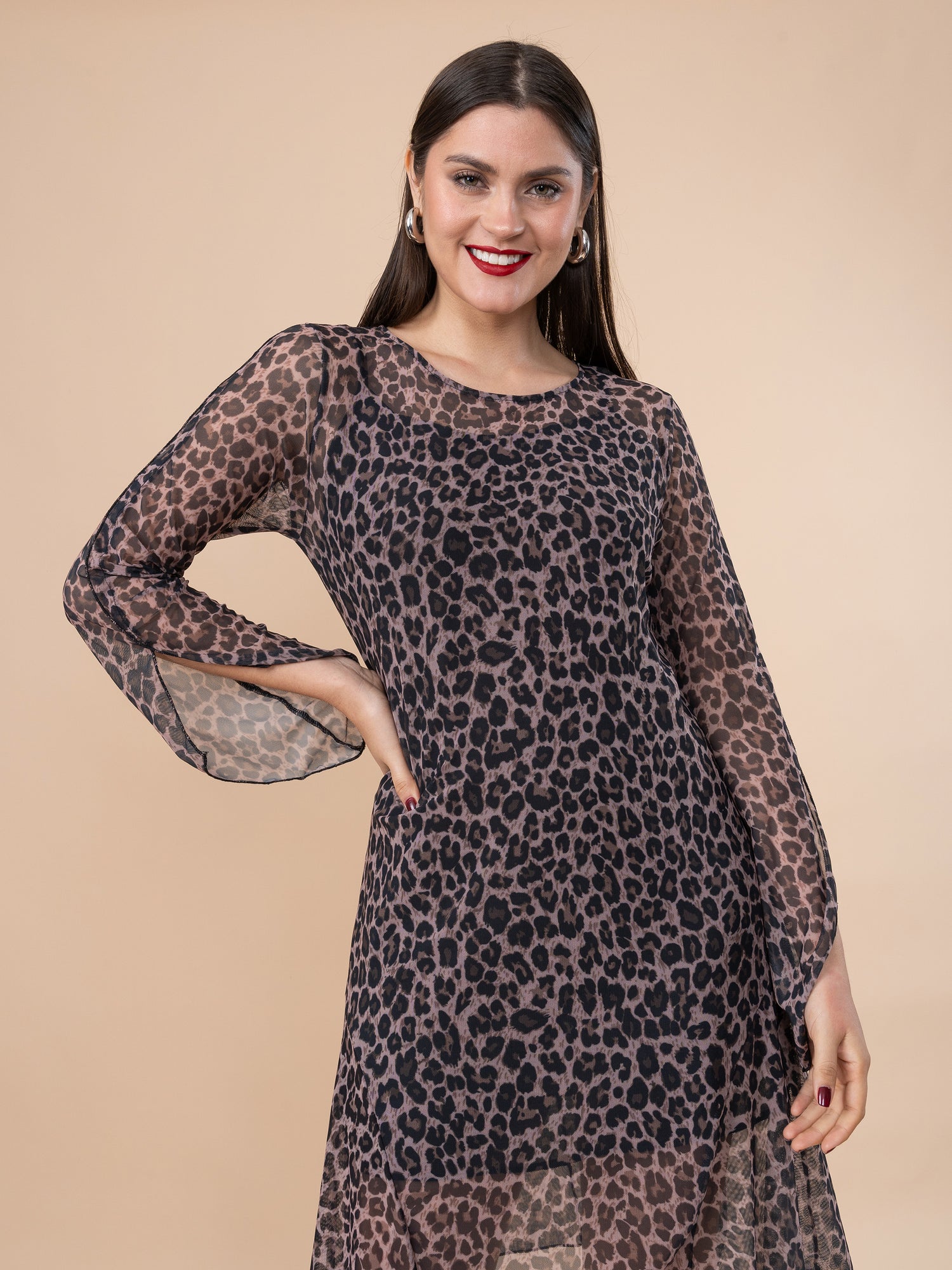 Vestido Erika Animal Print