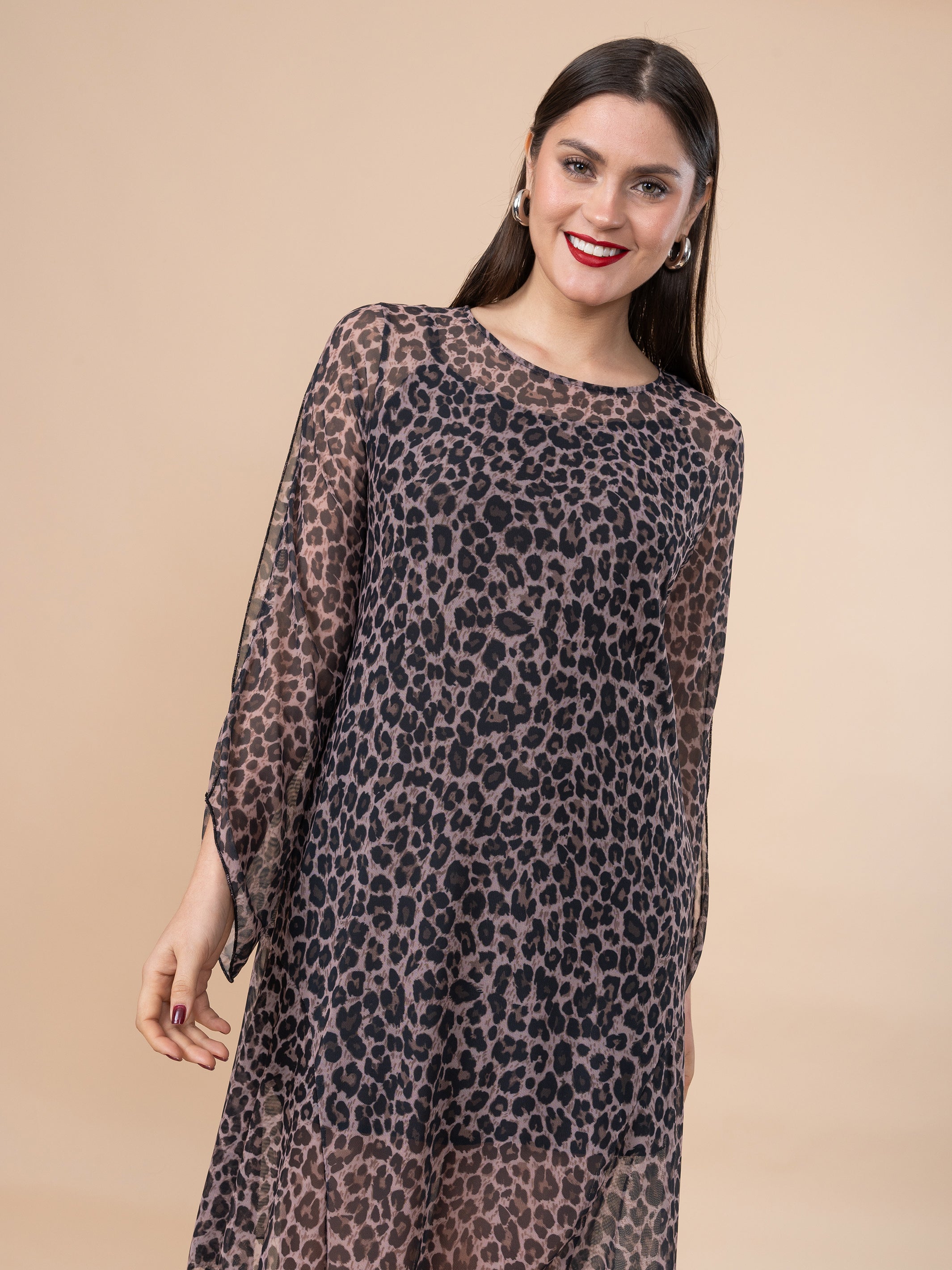 Vestido Erika Animal Print