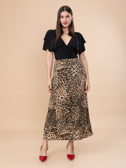 Falda Lira Animal Print