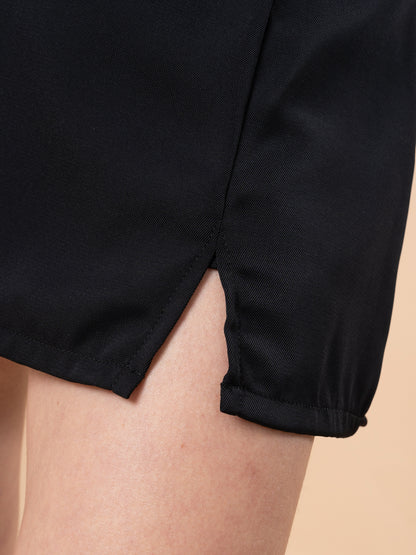 Falda/Short Mery Negro