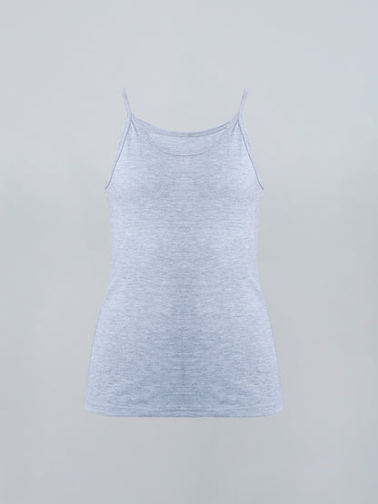 Top de Tiras Gris