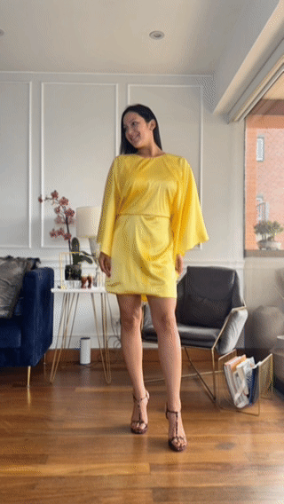 Vestido Irene Amarillo