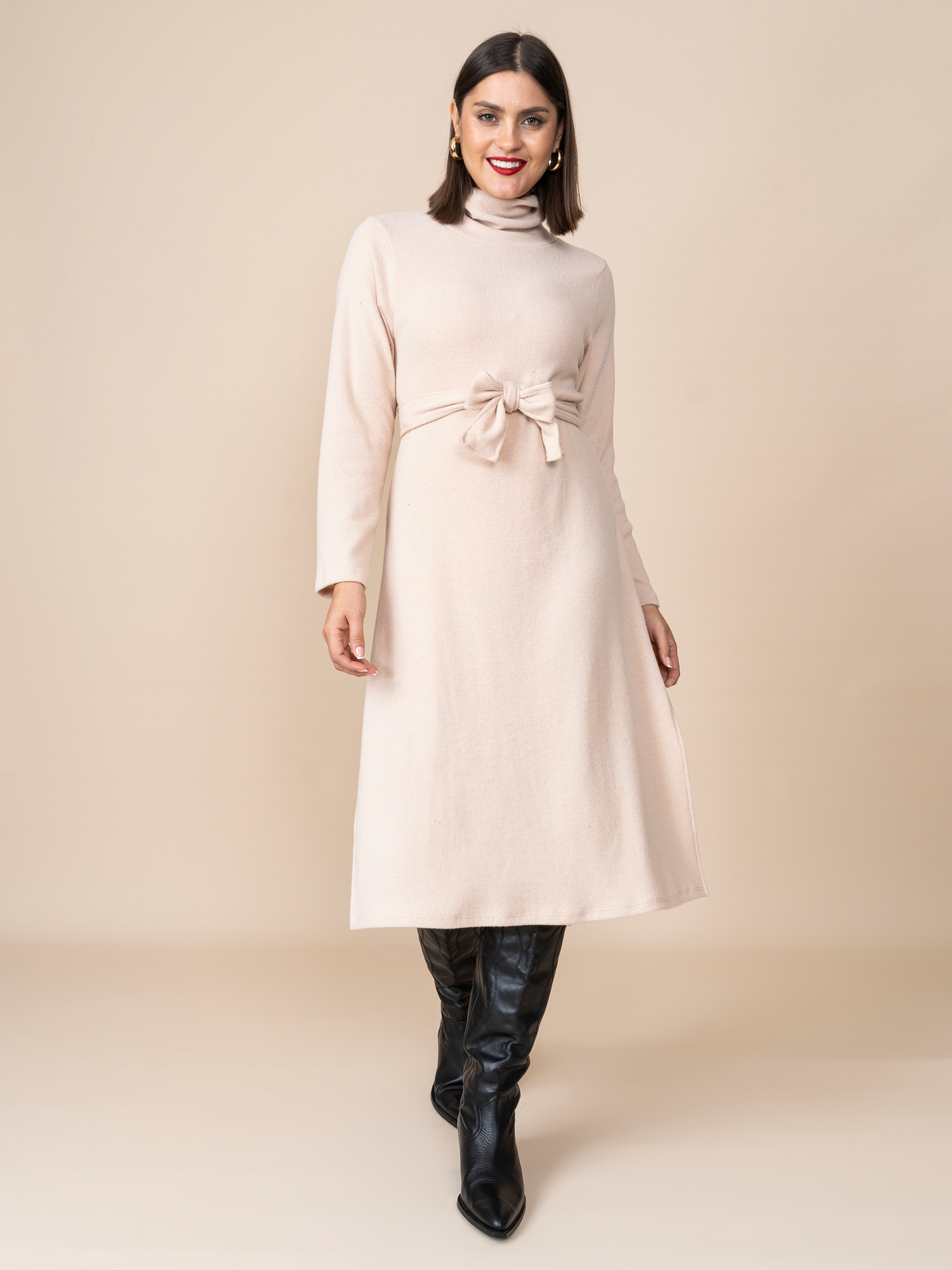 Vestido Ariadna Beige