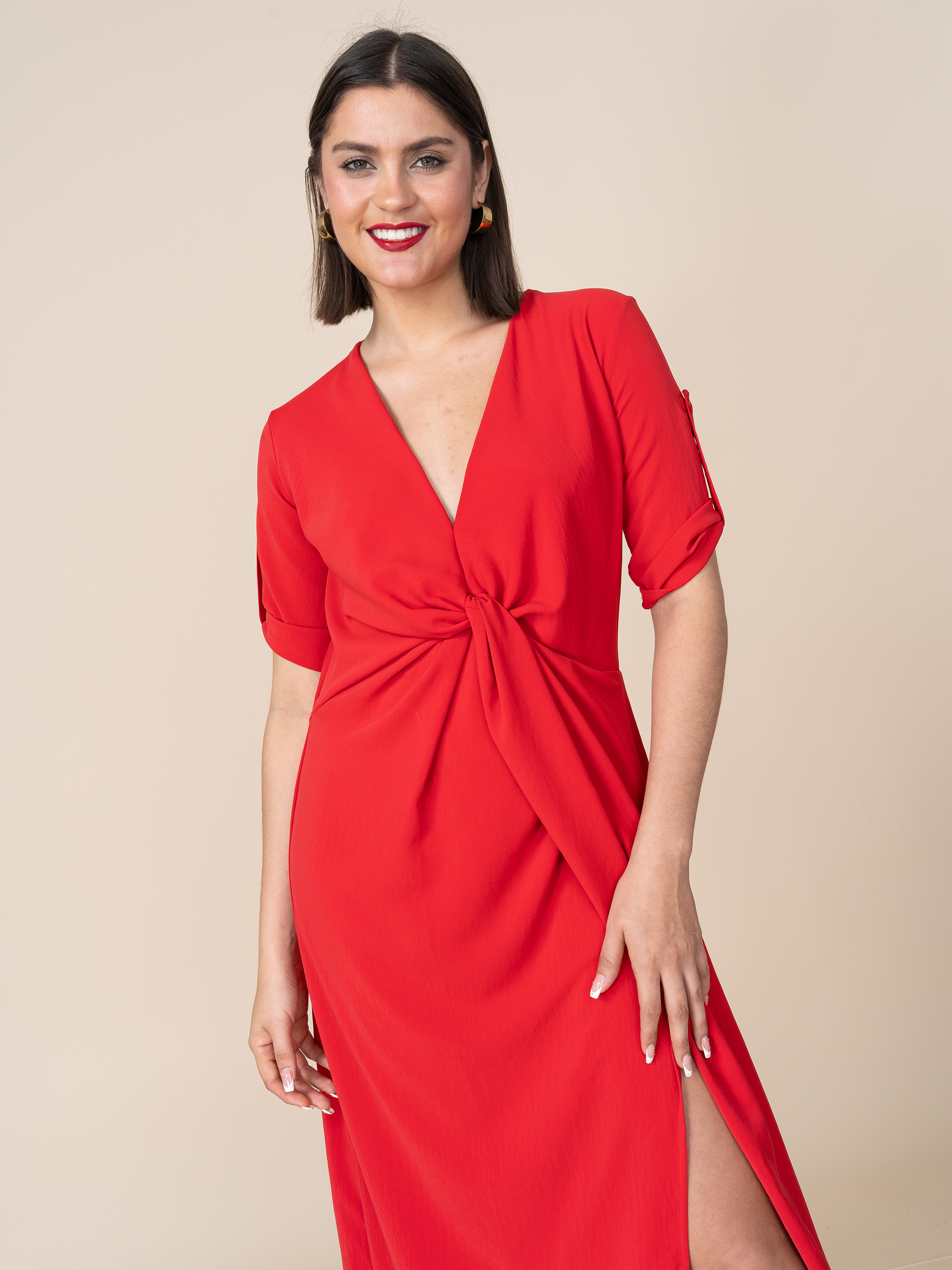 Vestido Pilar Rojo