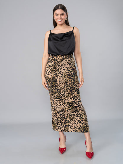 Falda Lira Animal Print