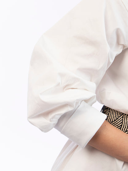 Vestido Camisero Blanco