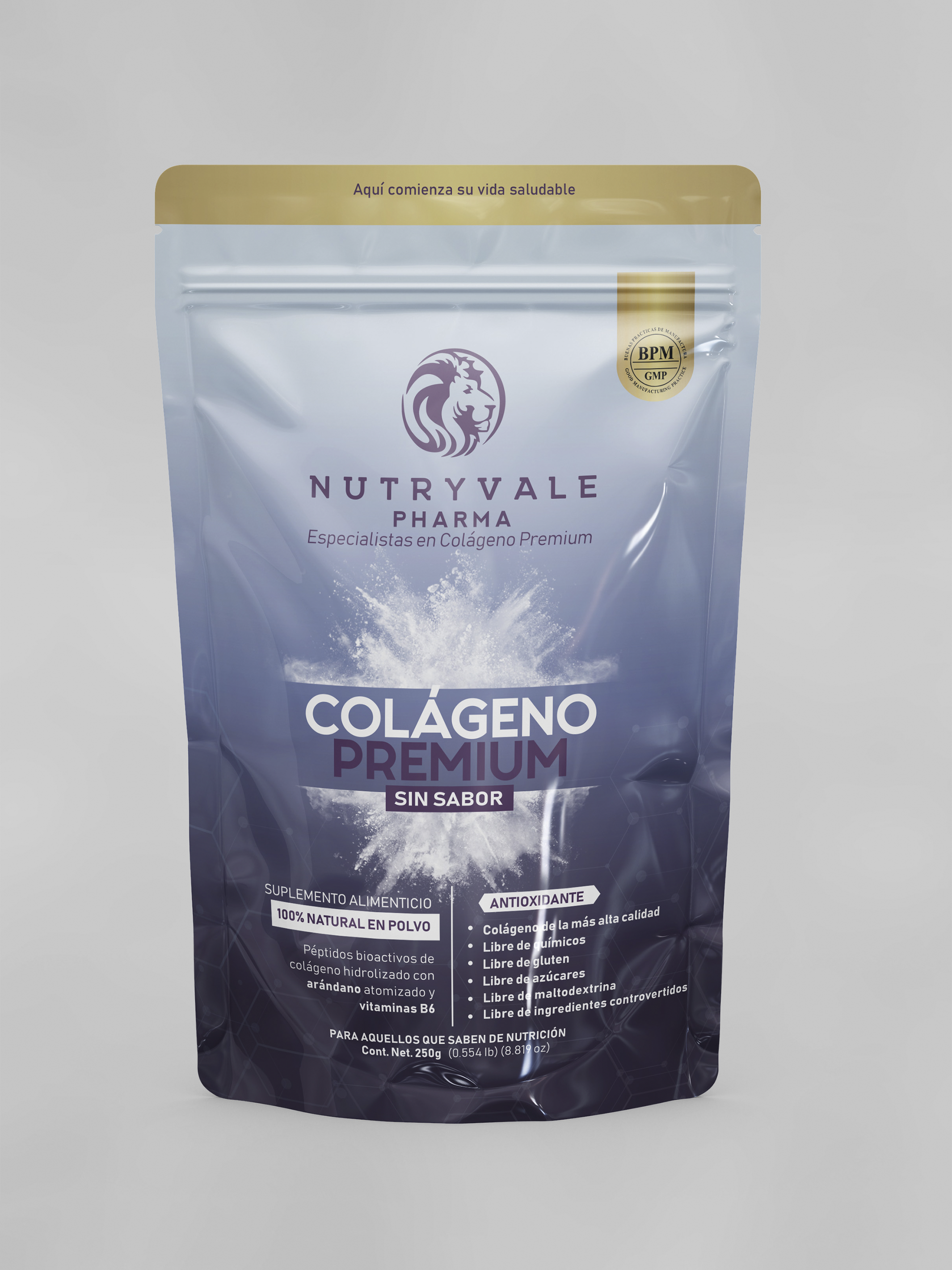 Colágeno Premium Nutryvale Pharma - Arándano