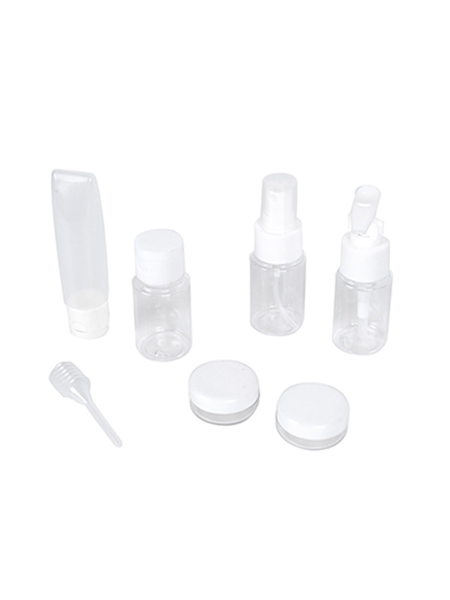 Kit X7 Piezas de Plastico para Viajes 008W