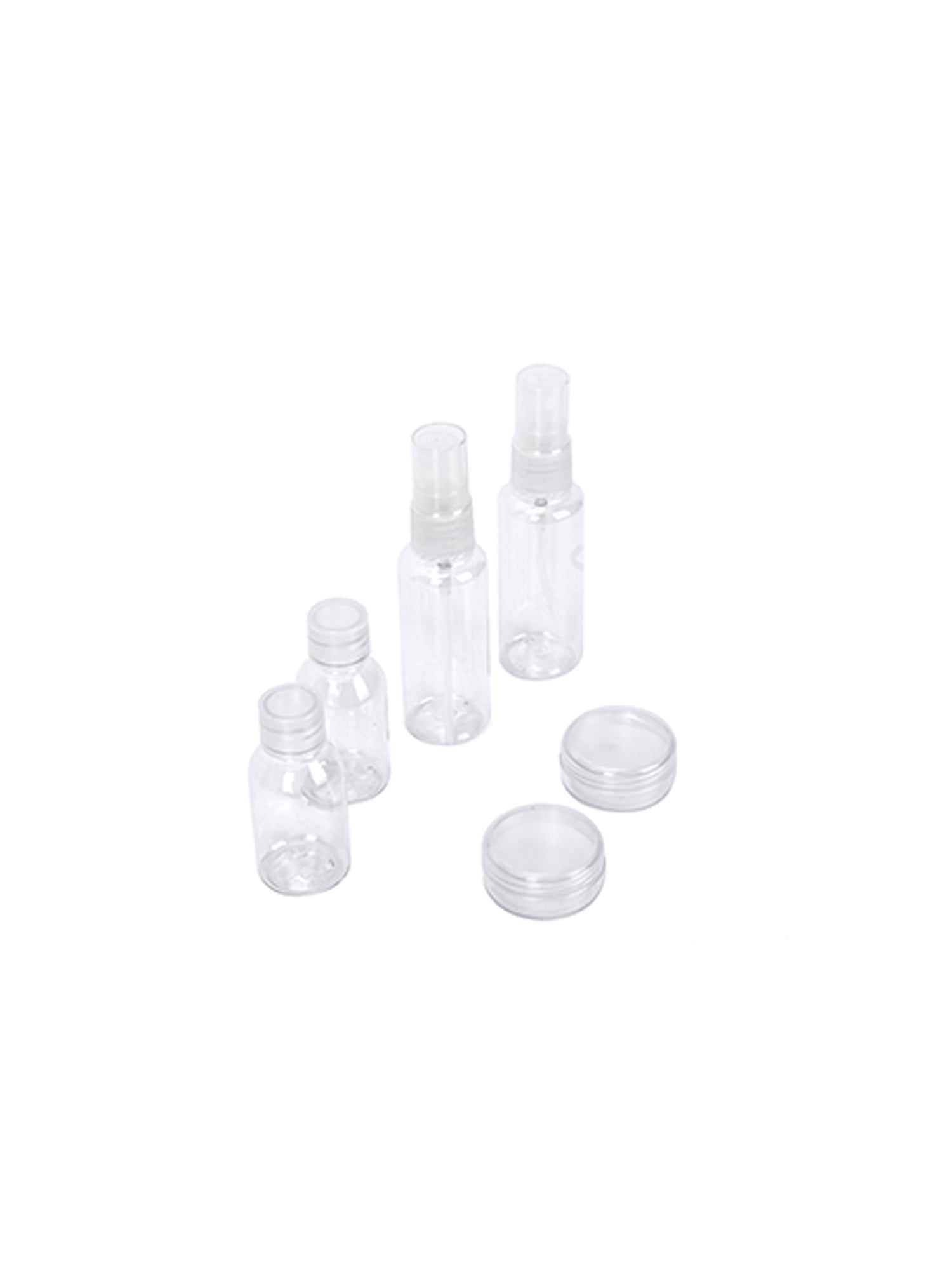 Kit X6 Botellas de Plastico para Viajes 0011TR