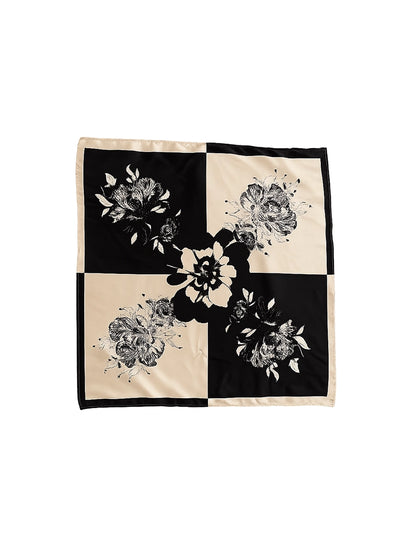 Pañuelo Cuadros Negro