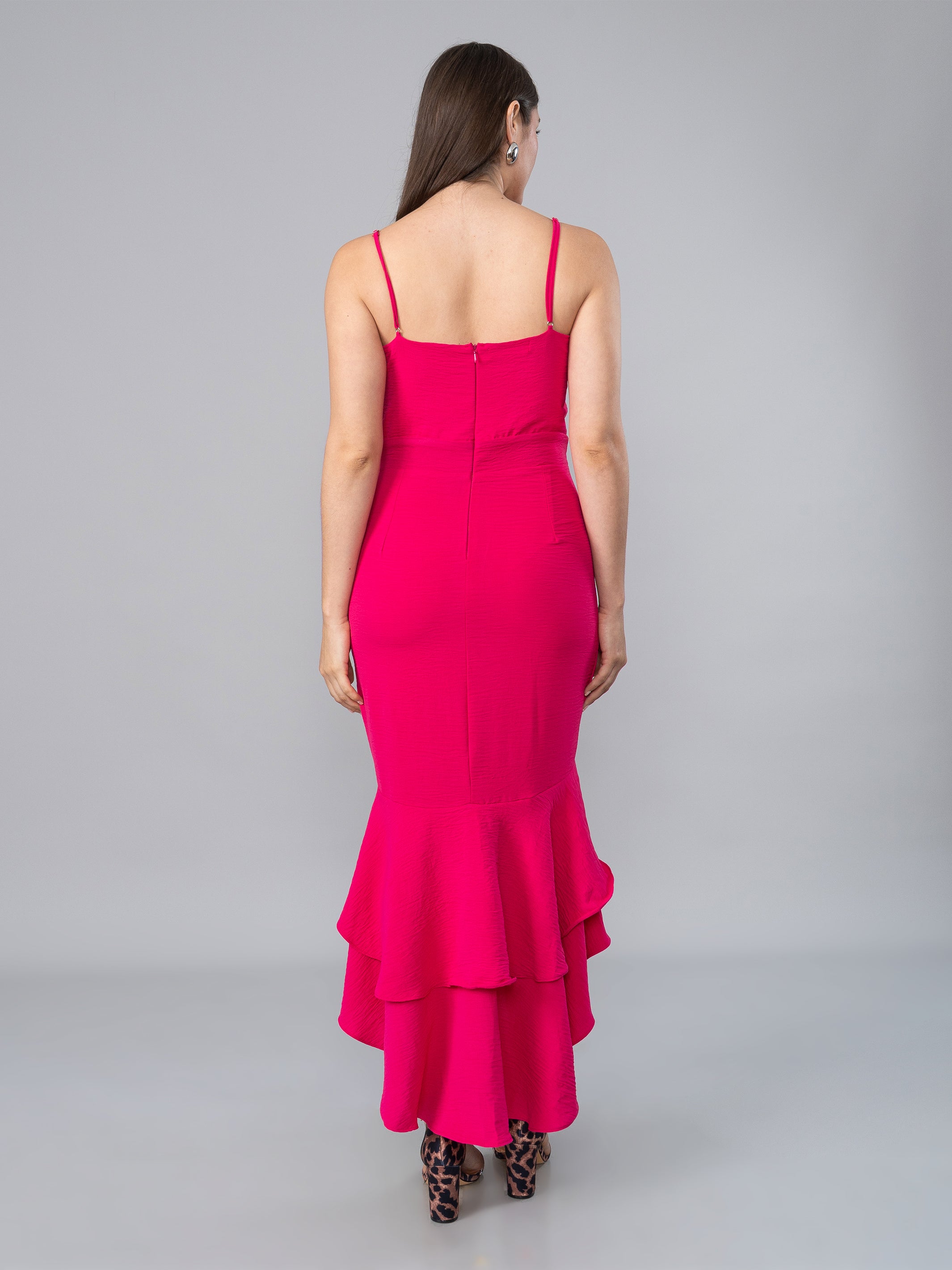 Vestido Sandra Fucsia