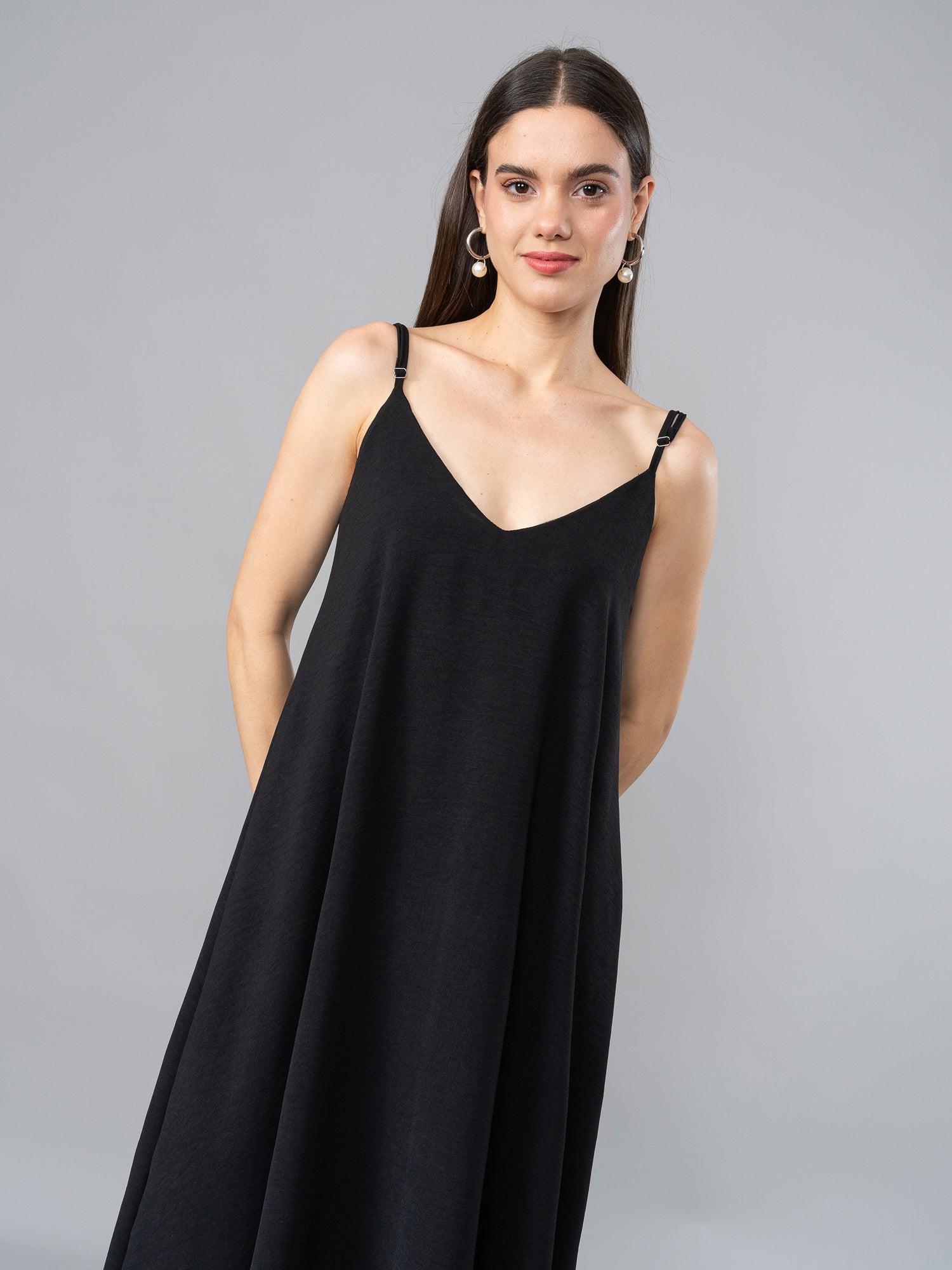 Vestido Maria Fe Negro