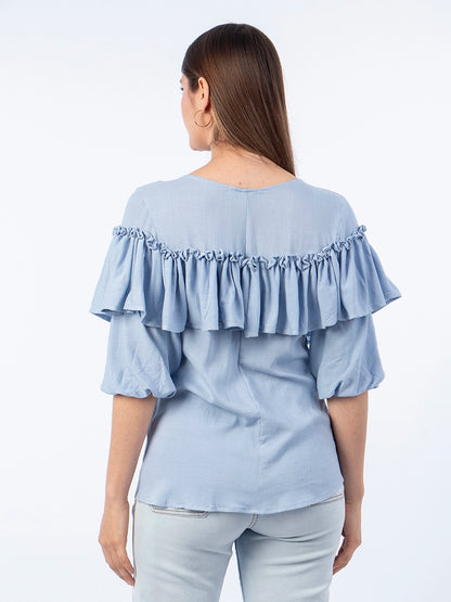 Blusa Angela Celeste