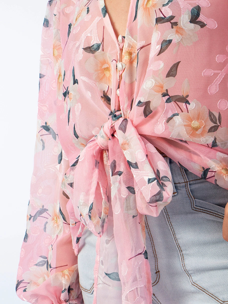 Blusa Lissy Rosada