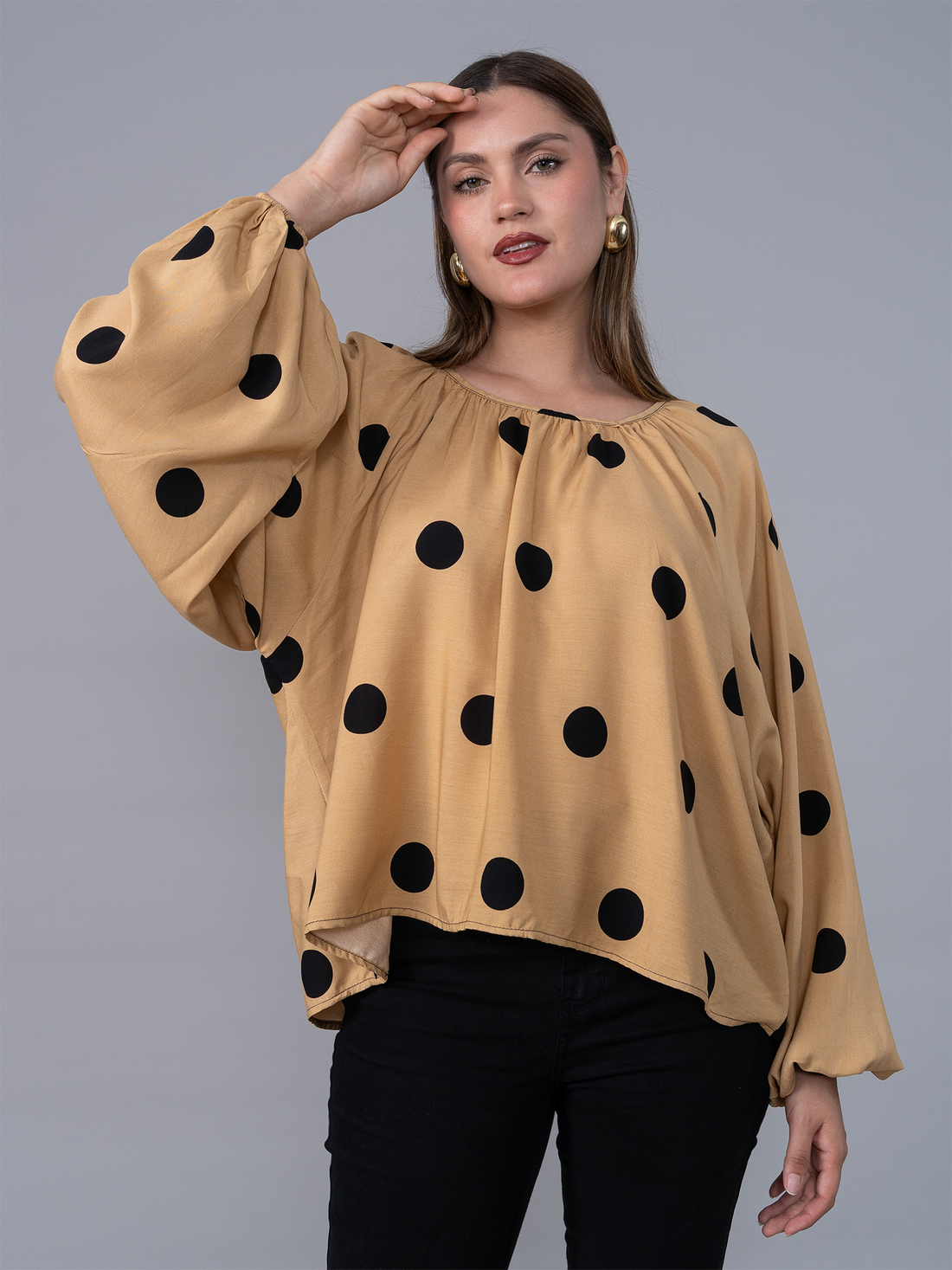 Blusa Rangla Polka Dods