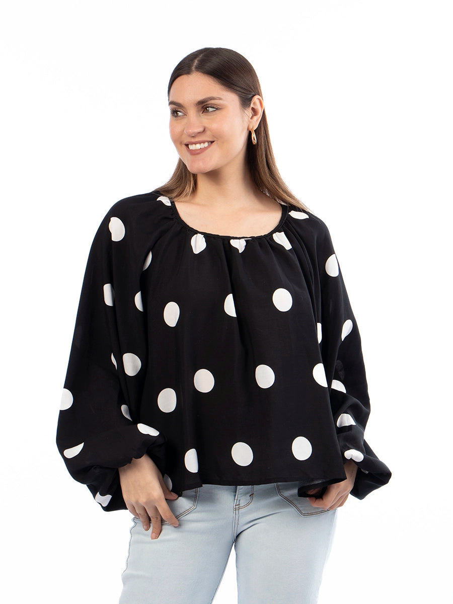 Blusa Rangla Polka Dods