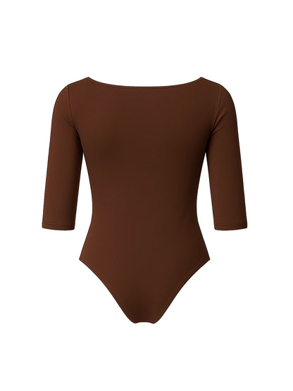 Body Básico Marrón