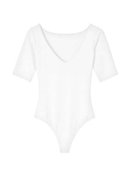 Body Básico Manga Corta Blanco