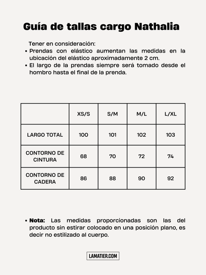 Cargo Efecto Piel Nathalia Negro - Pantalon de La Matier