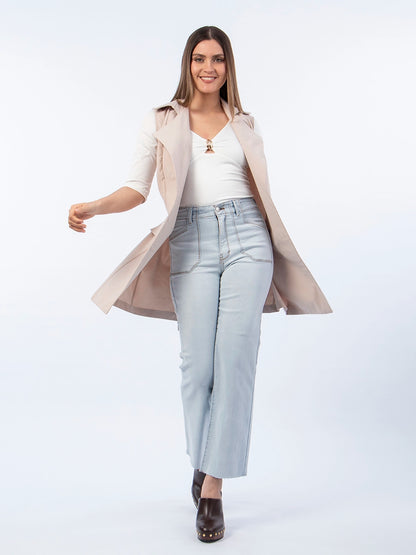 Chaleco Trench Beige